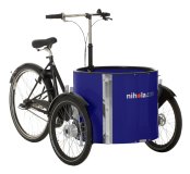 Low_cargo_bike_-_ladcykel_-_blue